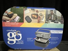 Crockpot Go Electric Lunch Box - Grey - 3.5 Cup - New
