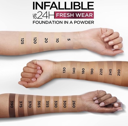 loreal infallible foundation Powder #390 0.31oz - Picture 5 of 6