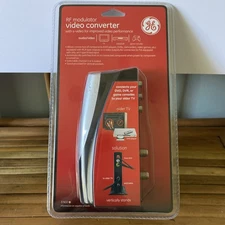 044-GE RF Modulator Video Converter 37632 Connect DVD DVR Video Games New