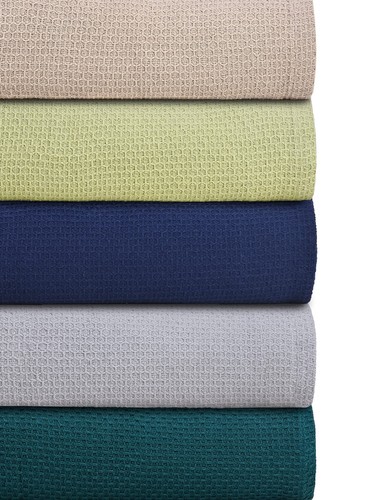 100% Cotton Bed Blanket, Breathable Thermal Blanket Full - Queen Size, Soft H... - Picture 6 of 6