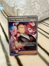Team Rockets Giovanni 238/182 Sir Destined Rivals Special Illustration Art