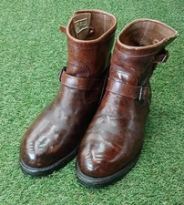 CHIPPEWA Boots 27873 Short Engineer Boots Leather Brown  Size 9E