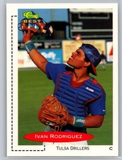 1991 Classic Best #136 Ivan Rodriguez