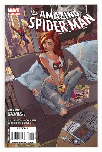 Amazing Spider-Man #601A Campbell Direct VG+ 4.5 2009