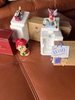 3 vintage Avon Christmas Ornaments