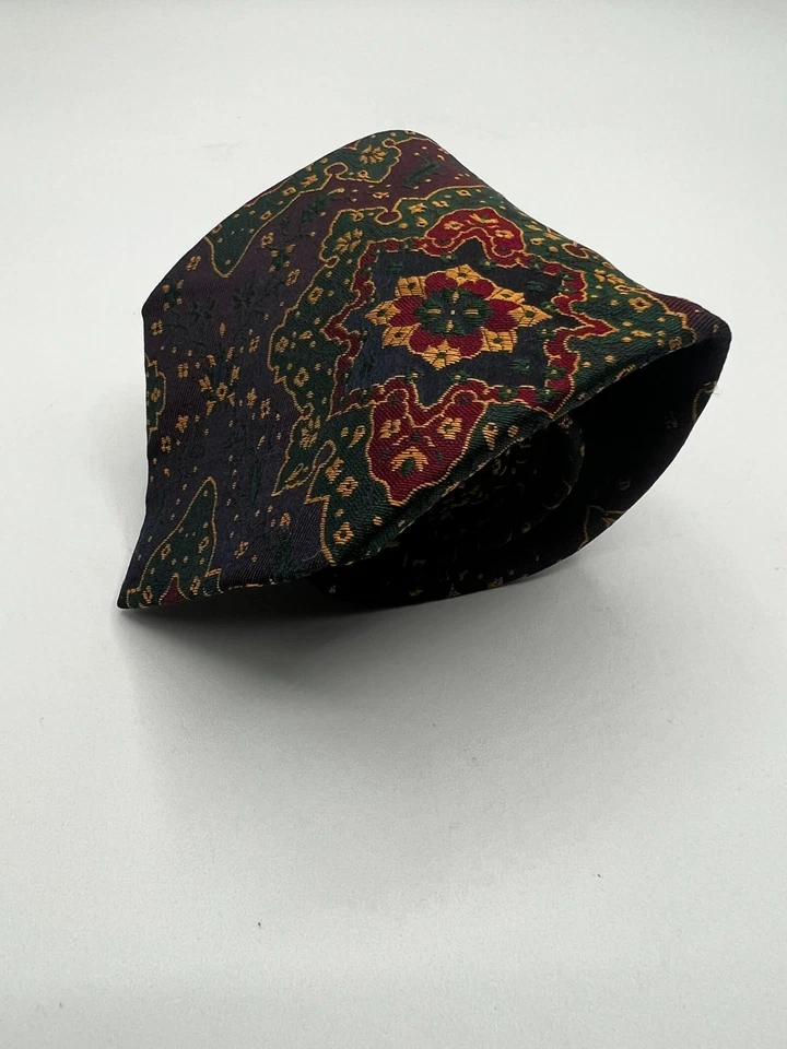 Corbata Karl Lagerfeld Hombre 100% Seda Italia Geométrica Multicolor W:3.5" L:56" Foto 3 de 4