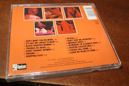 THE ALLMAN BROTHERS BAND BEGINNINGS CD - Picture 2 of 3