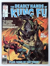 Deadly Hands of Kung Fu #30 VG 4.0 1976