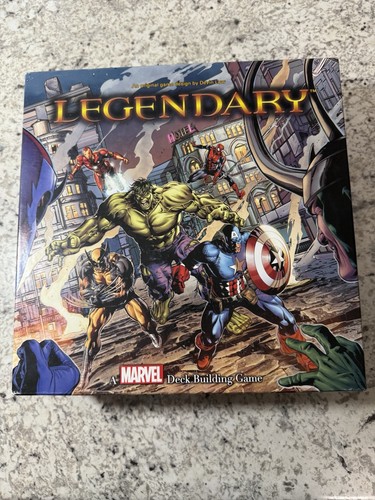 Leggendario, The Marvel Deck Gioco di Costruzione Upper Deck Gioco di Carte Collezione NOB - Foto 1 di 17