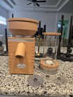 KoMo Classic Grain Mill KoMo Fidibus Classic With KoMo Flour Sifter KoMo Mill