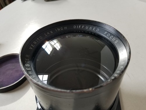 Wollensak Verito 14 1/2" F-4 Large Format Diffused Soft Focus Lens. Great glass! - Picture 4 of 13
