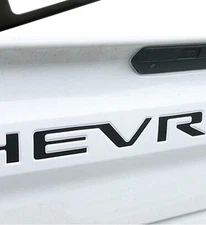 Tailgate Insert Letters Compatible with 2019 2020 2021 2022 2023 2024 Silverado,