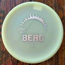 Kastaplast K1 Glow Berg 2020 Disc Golf Putter Sticker Weight 173 Grams NEW