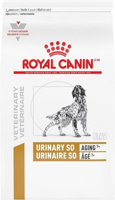 Veterinary Diet Canine Urinary so Aging 7+ Adult Dry Dog Food, 6 Lb Bag