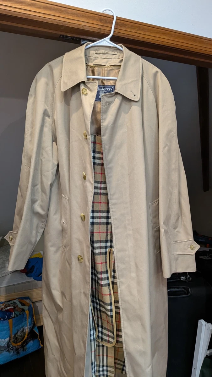 Burberry Trench Coat Men 44 | eBay