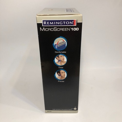NOS REMINGTON DA-307 Herren Microscreen 100 ELEKTRORASIERER versiegelt wiederaufladbar - Bild 7 von 8