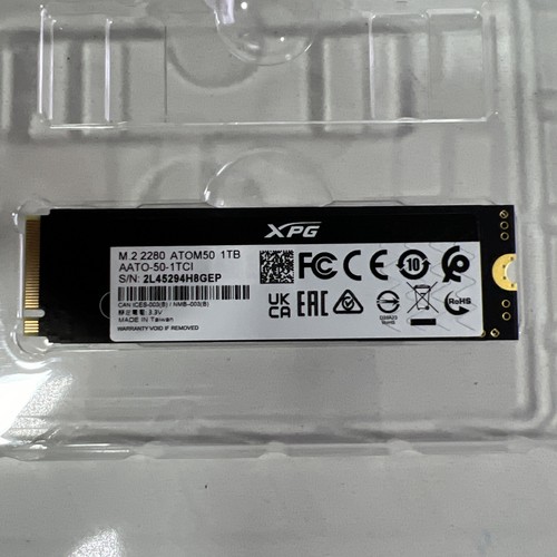 XPG Atom 50 1TB Gen4 x 4 M.2 NVMe SSD, 5,000MB/s Read Max & 4,500MB/s Write Max - Picture 4 of 6