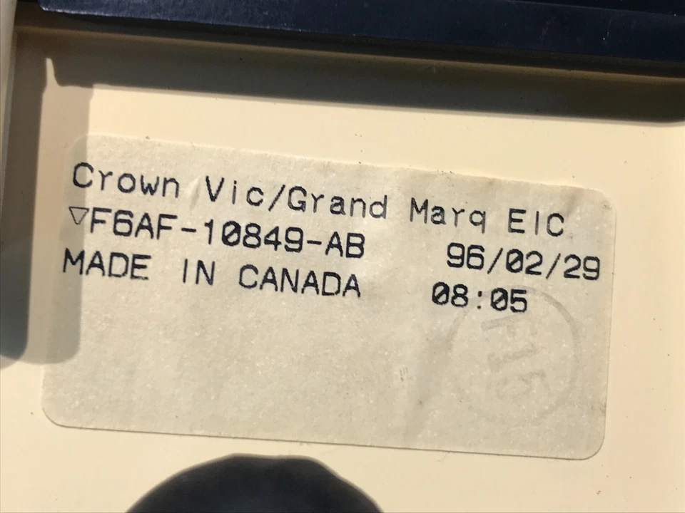 Grupo de velocímetros Mercury Grand Marquis 1996 168.417 k millas OEM F6AF-10849-AB Foto 4 de 4