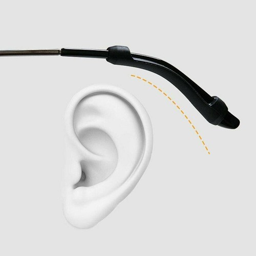 Antirutsch Brille Ohrhaken Spitze Brille Griff Tempel Halter Silikon - Bild 4 von 7