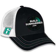 Unisex Checkered Flag Sports Black Brad Keselowski BuildSubmarines.com Sponsor