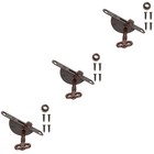 3 Sets Cabinet Door Lock Antique Cupboard Lock with Key Antique Lock