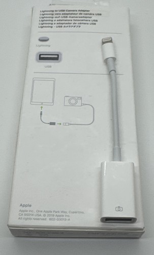 Apple Lightning auf USB Kamera Adapter (Modell A1440 / MD821AM/A) - Original Apple - Bild 5 von 7