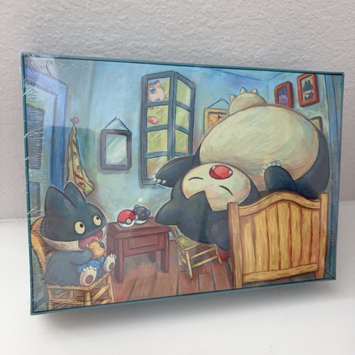 Snorlax Munchlax 1008 pc Van Gogh Museum Puzzle Pokemon Center Brand New Sealed
