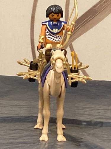 Playmobil 5389 Egyptian Warrior With Camel. Has Gold Scimitar and Arrows. - Picture 5 of 8