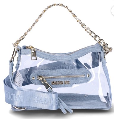 【Steve Madden】関税/送料込み Cayman Clear CAYMAN Clear Platform Square-Toe Wedge Women's Sandal