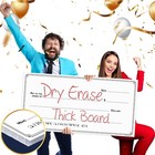 Giant Fake Dry Erase Check for Endowment Award - 16" x 32" - Large Novelty