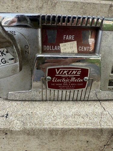 Medidor de tarifa de taxi eléctrico Viking vintage - Imagen 5 de 15