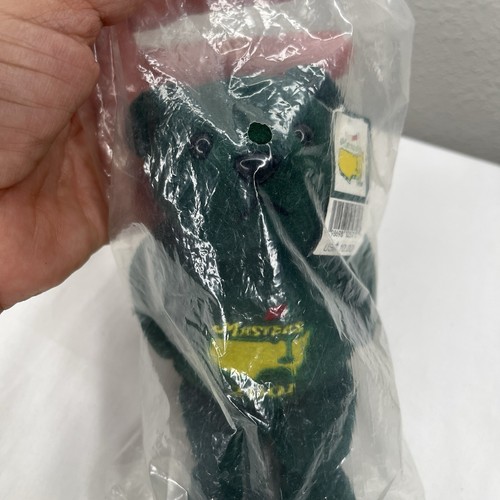 Vintage 2001 Green Masters Augusta Georgia Plush Bear collectible, golf, New. - Picture 2 of 10