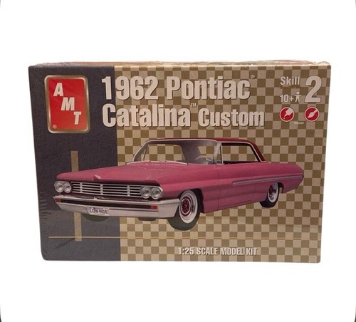 AMT 1962 Pontiac Catalina Custom 1/25 #31520 Neu in versiegelter Verpackung
