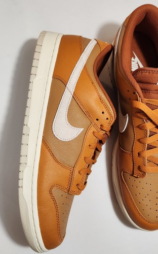 Nike Dunk Low Retro HJ9121-815 Monarch Orange Orewood Brown Men’s Size 14 Rare - Picture 3 of 9