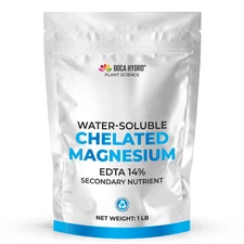 Boca Hydro Chelated Magnesium EDTA 14%  Water Soluble Secondary Nutrient