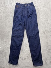 Vintage Wrangler Straight Jeans Womens 8 Blue Dark Wash USA Regular 26x33