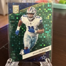 2023 Panini Donruss Elite - Micah Parsons #74 Green Disco