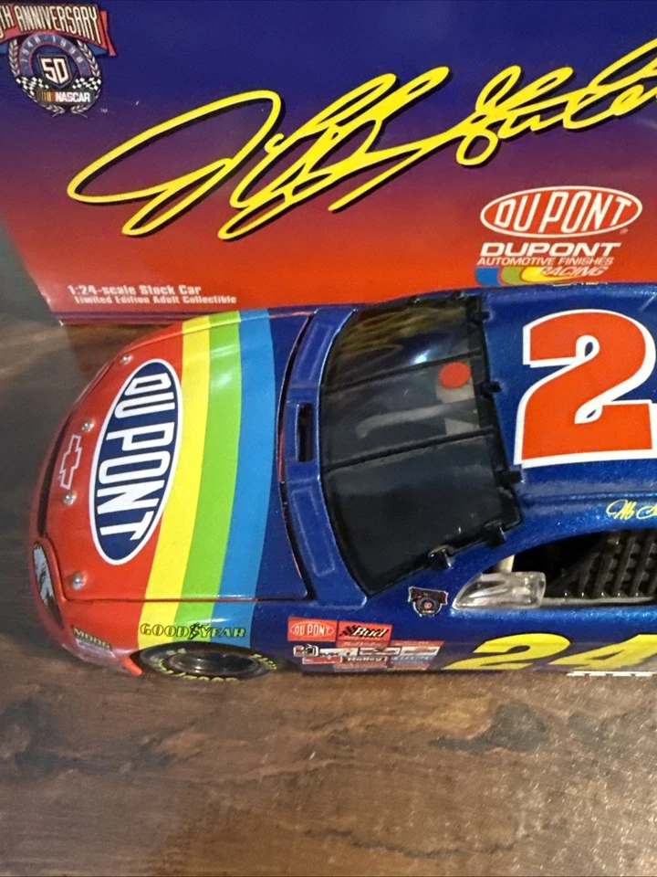 Jeff Gordon 1998 Winston No Bull 5 Brickyard 400 Race Win Limited Edition 1/24 - Image 3 of 4