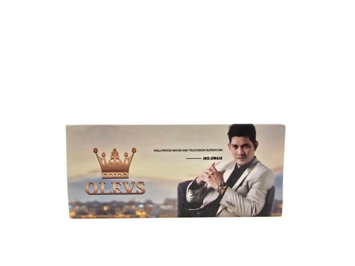 OLEVS YPFS-L5869BP-MB-F Armbanduhr dünnes Lederband wasserdicht + Datum BANDABRIEB - Bild 9 von 10