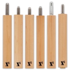 Action X5 EXTFX5W 5" Wooden Forward Pool Cue Extension