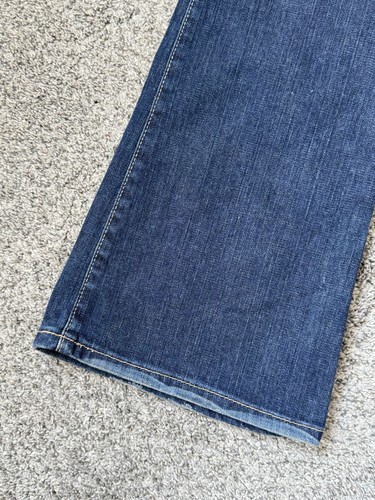 Volcano Jeans Damen Größe 7 Bootcut dunkle Waschung distressed 32 x 34 - Bild 5 von 13