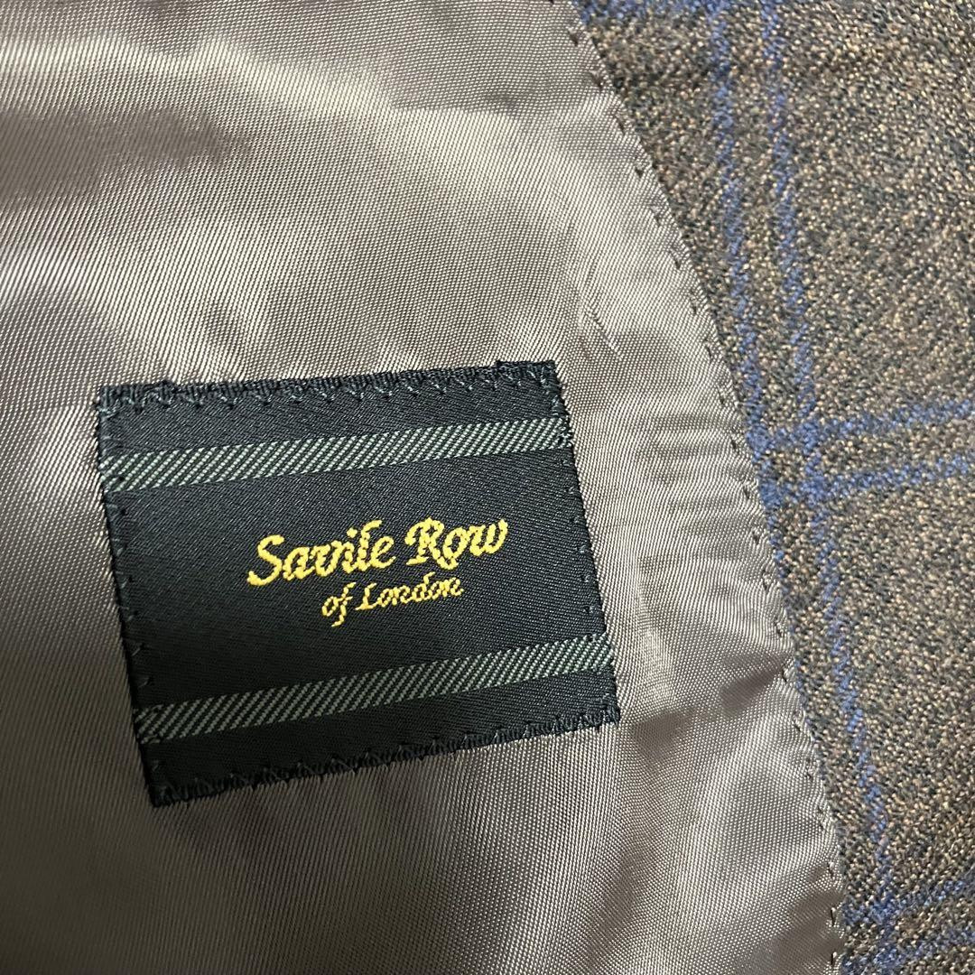 Vintage Savile Row Jacket Blazer Sport Coat Gray Wool