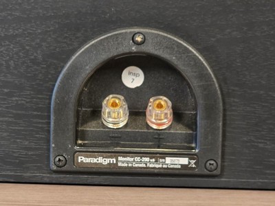 AUDIOPHILE Paradigm Monitor CC-290 V.6 Center Channel