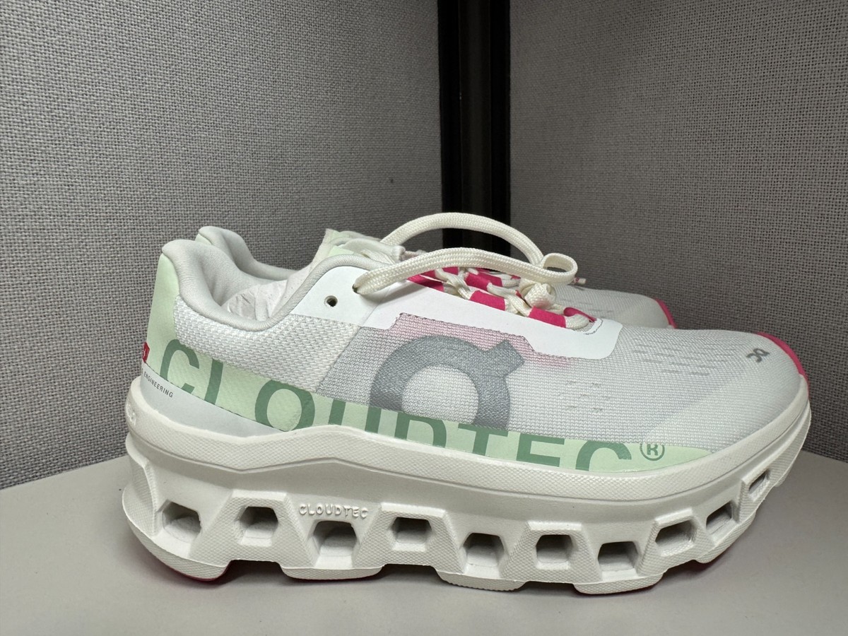 ON Running Women's Cloud Monster White Lima Med Width Brand
