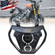 LED Headlight Assembly With DRL Hi/Low Beam For Yamaha MT09 FZ09 2014 2015 2016