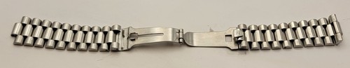 VTG Kreisler President Solid Link Stainless Steel 19mm Watch Bracelet 5" w ends - Picture 3 of 4