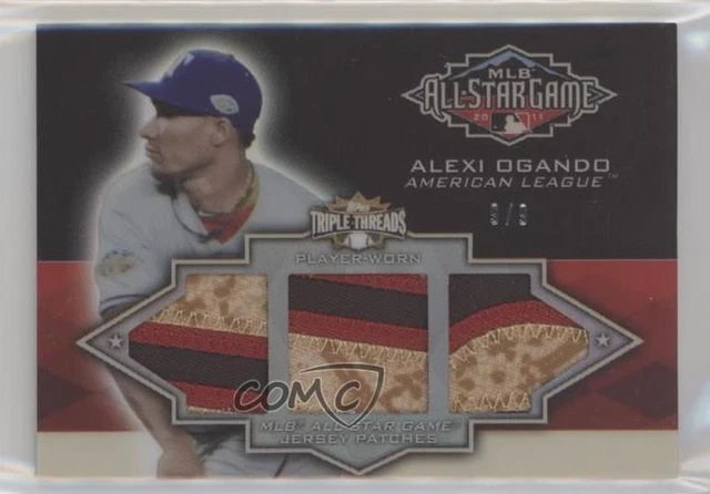 2012 Topps Triple Threads All-Star Game Relics 9/9 Alexi Ogando #TTASP-13 Patch