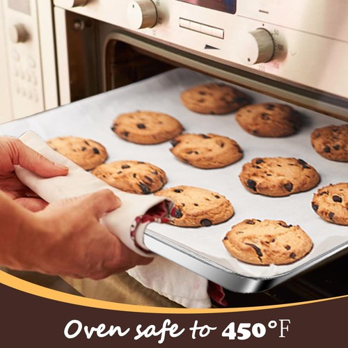 stainless steel baking tray Bakeware for Even - USA Made Cookie Sheet Pan - Picture 4 of 6