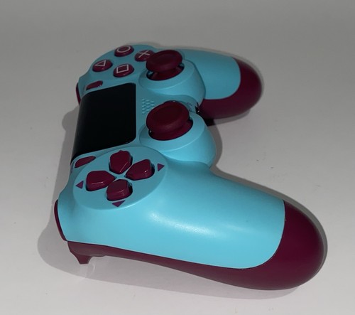 OEM Sony PS4 DualShock Controller Playstation Berry Blue Limited Edition Tested - Picture 3 of 7