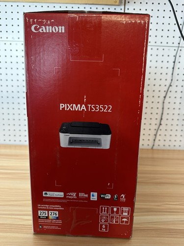 Canon PIXMA TS3522 Wireless All-in-One Printer New Box Damage - Picture 10 of 13